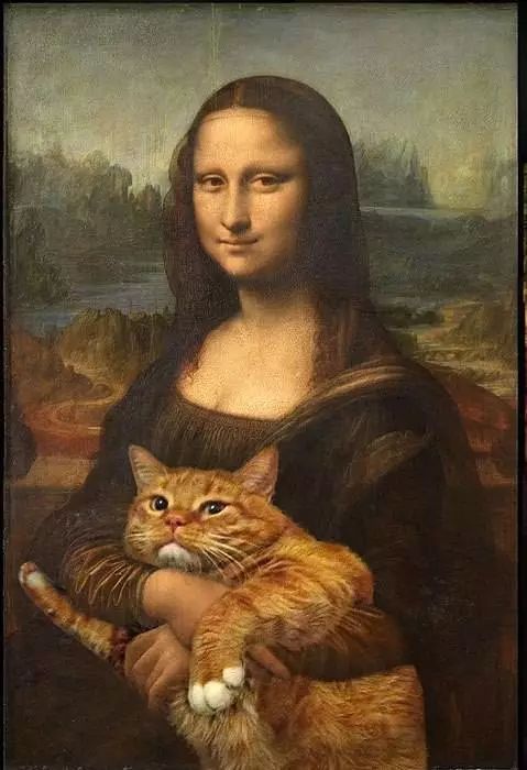 蒙娜丽莎与猫